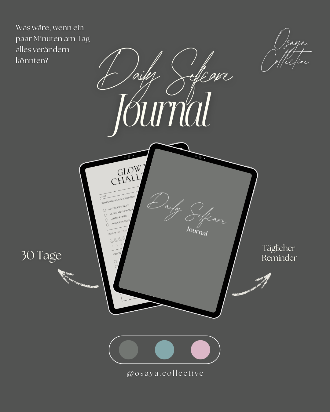 30 tage Glow Up Challange E-Book Green