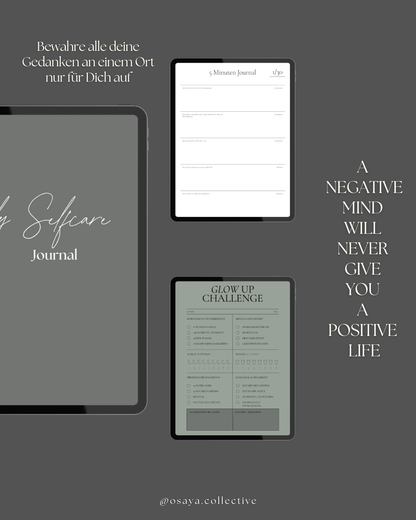 30 tage Glow Up Challange E-Book Green