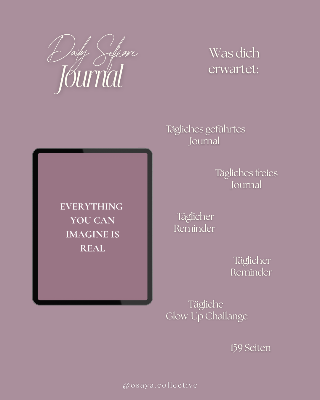 30 tage Glow Up Challange E-Book Rose